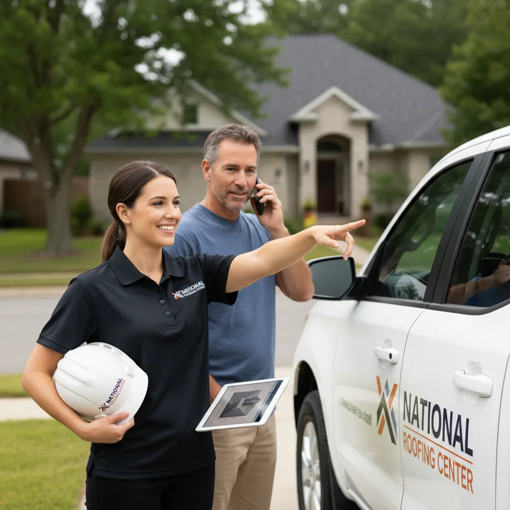 National Roofing Center customer support in Ferris