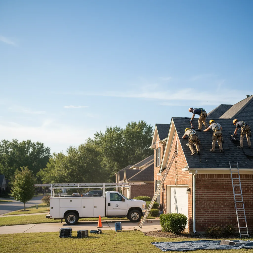 Roof Repair in Ferris